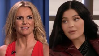 Britney Spears on Jimmy Fallon and Kylie Jenner on The Kardashians.