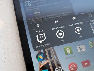 Twitch.tv on the Shield Tablet