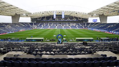 Estadio do Dragao in Porto, Portugal 