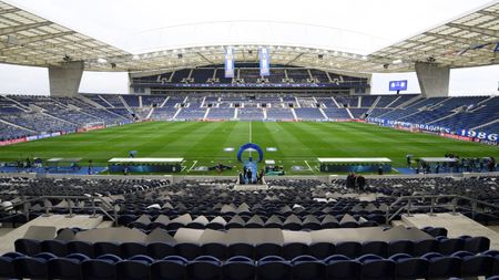 Estadio do Dragao in Porto, Portugal 