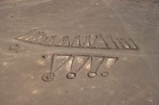 Aerial photographs and ground inspection of the keyhole pendants in Saudi Arabia reveal more details of the enigmatic structures.