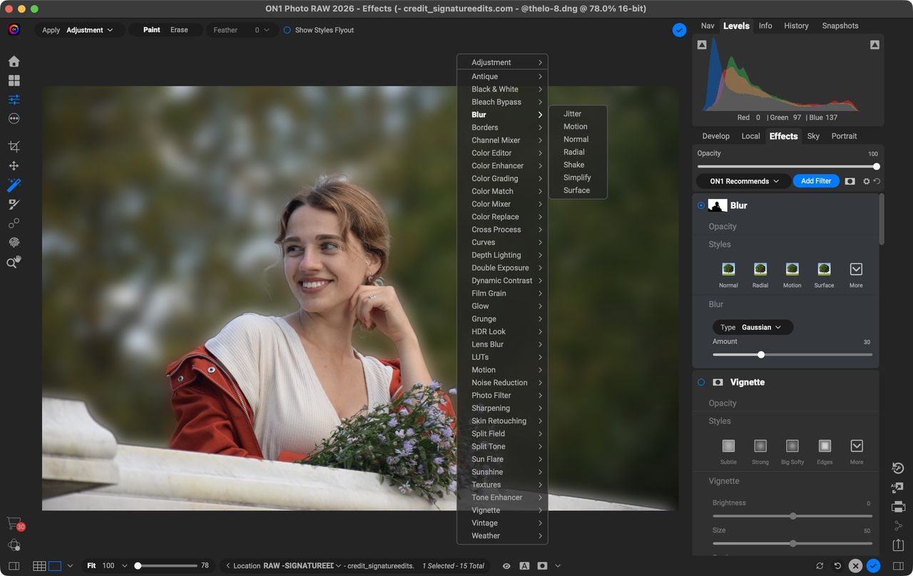 Testing ON1 Photo RAW 2026 in Mac