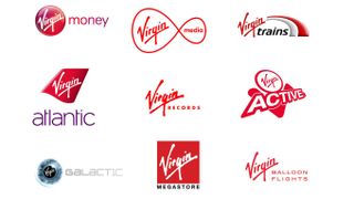 Selection of Virgin Group logos
