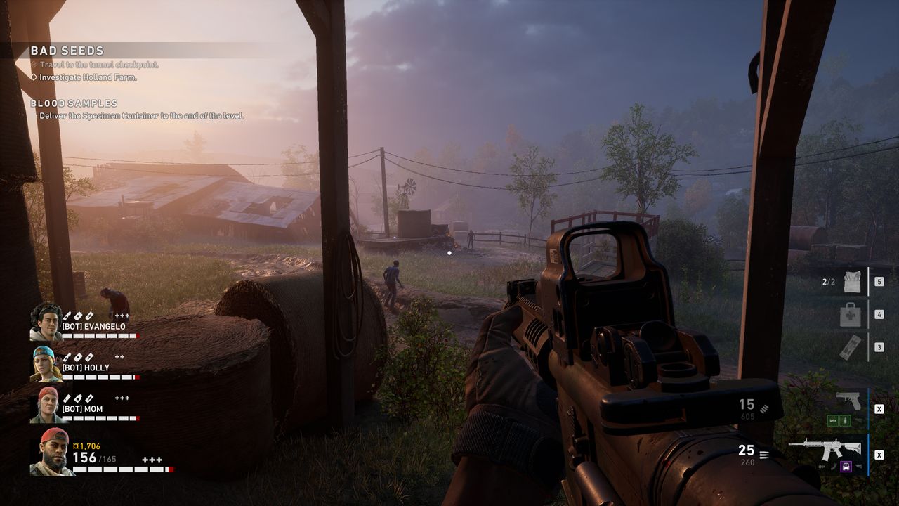 Back 4 Blood settings image quality comparison screenshots