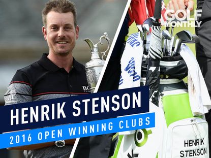 Henrik Stenson 2016 Open Winning Clubs
