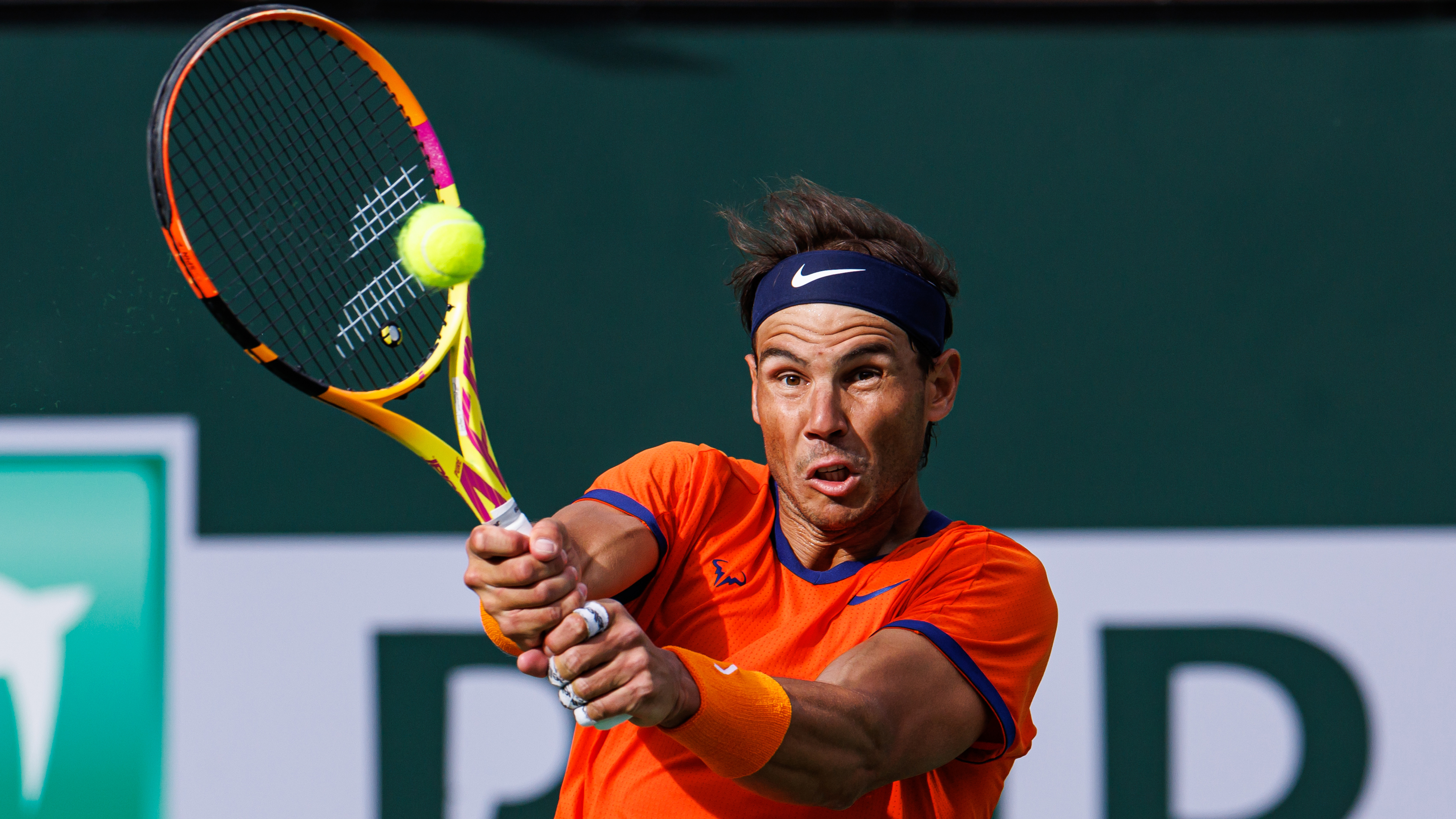 Spaniard Rafael Nadal strikes back
