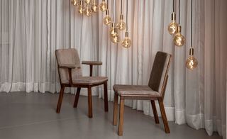 CJ1 dining chairs by Carlos Motta, for Espasso