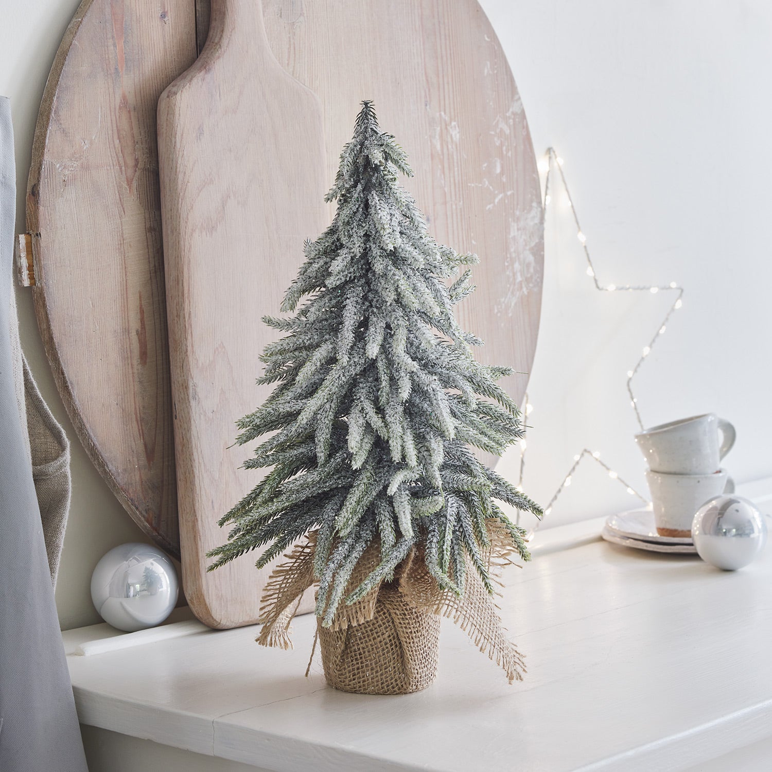 Snowy Mini Christmas Tree