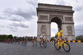 Sky in the Tour de France finale