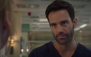 Ramin Karimloo plays Kian Madani in Holby City