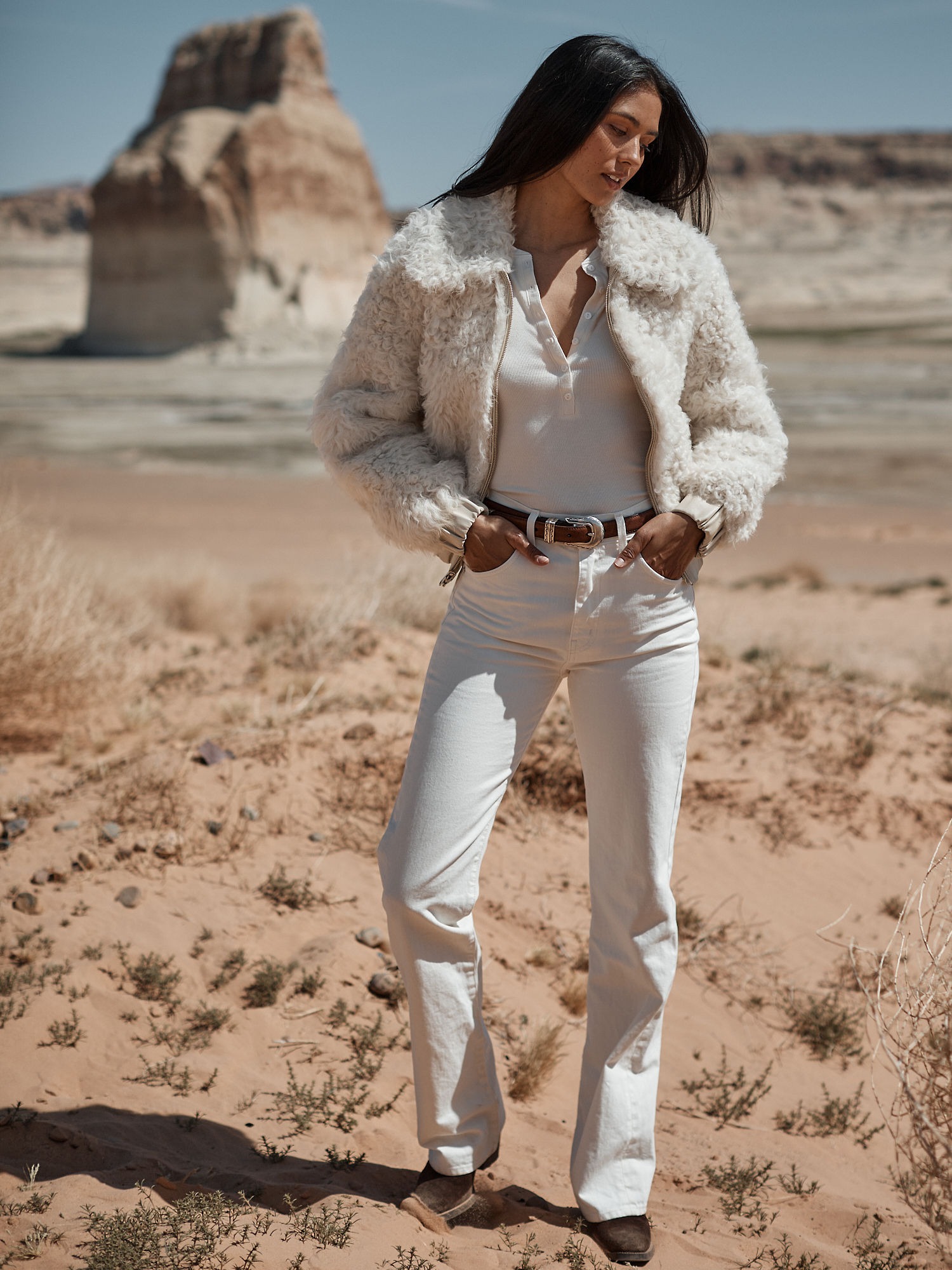Overland, Phoebe Reversible Sheepskin Jacket