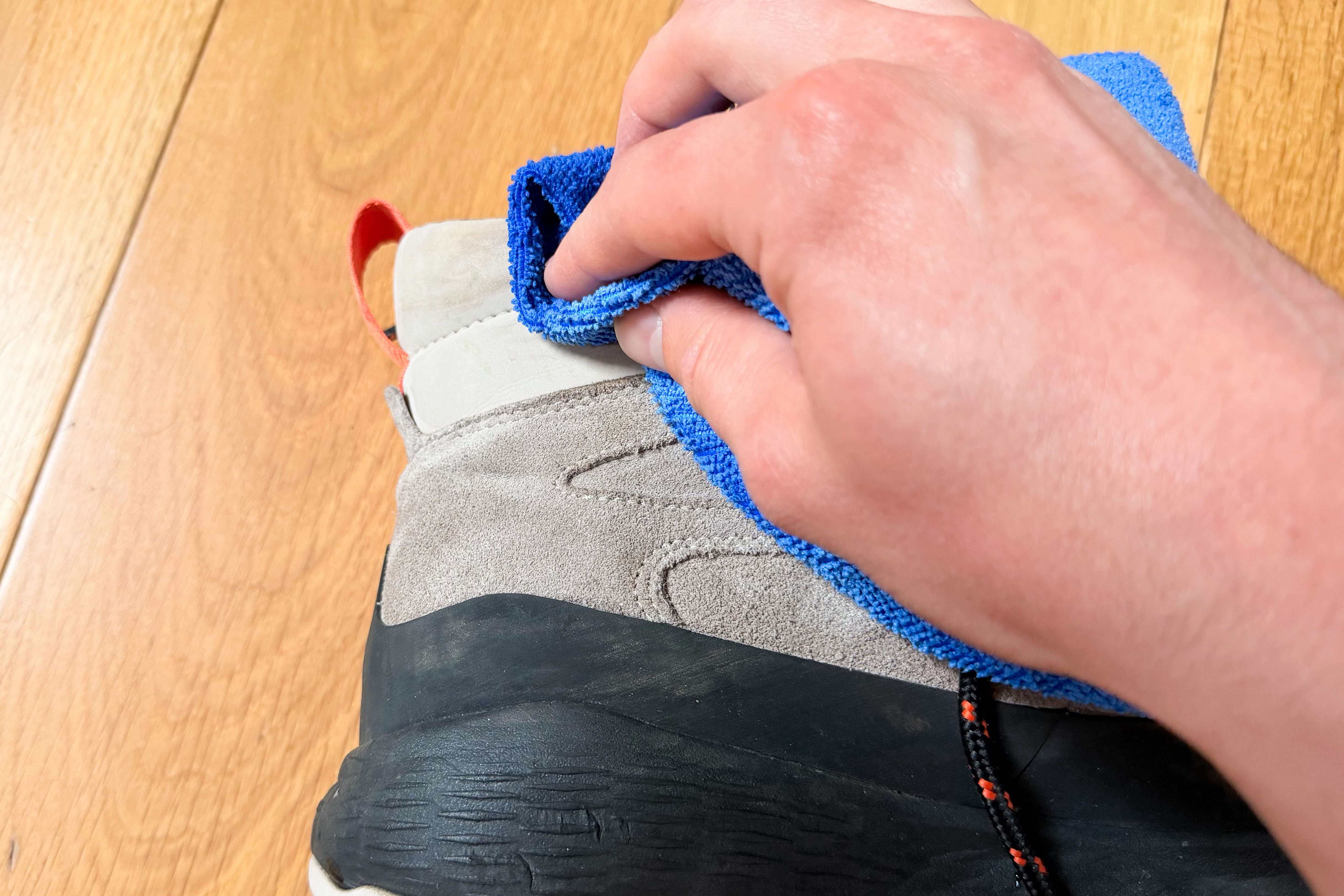 The Columbia Newton Alpine being cleaned