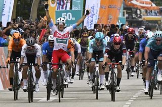 Stage 2 - Le Tour de Langkawi: Matteo Malucelli takes stage 2 sprint win as second-place Penalver celebrates too soon