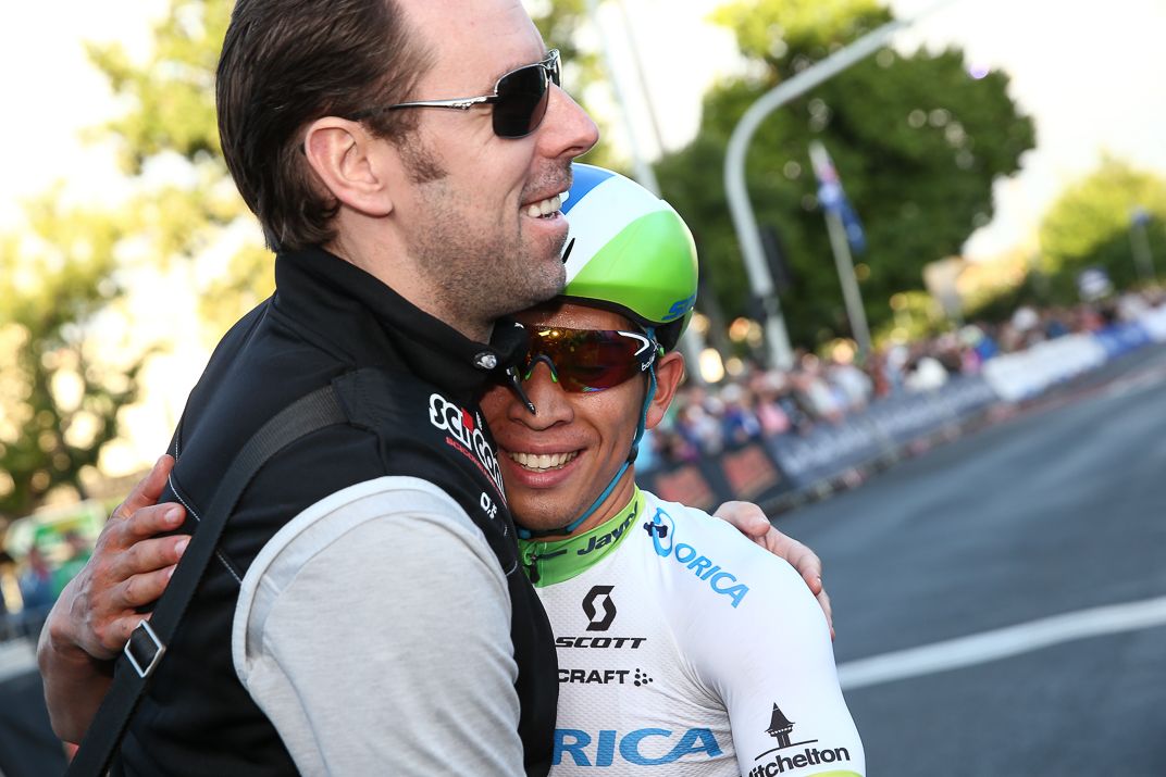Caleb Ewan (Orica-GreenEdge) after his win