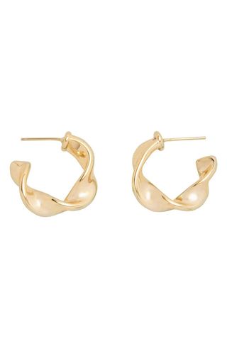 Twist Hoop Earrings