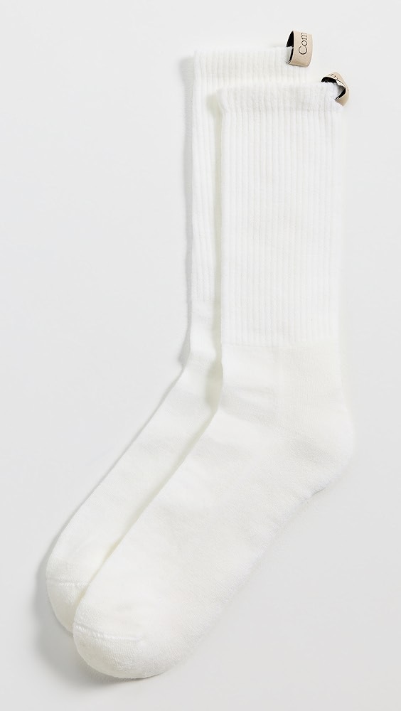 The Merino Tube Socks - White