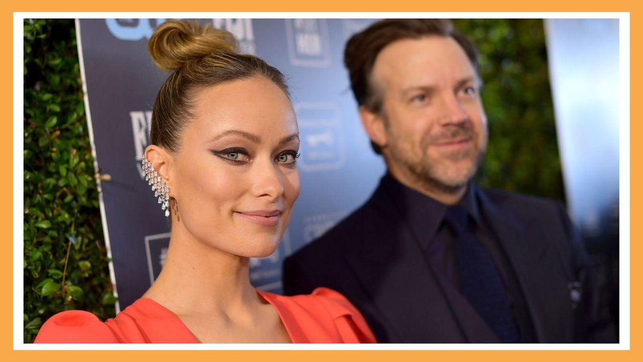 Olivia Wilde and Jason Sudeikis attend the 25th Annual Critics&#039; Choice Awards at Barker Hangar on January 12, 2020 in Santa Monica, California