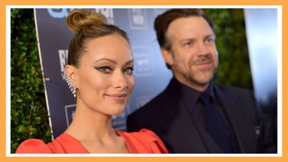 Olivia Wilde and Jason Sudeikis attend the 25th Annual Critics' Choice Awards at Barker Hangar on January 12, 2020 in Santa Monica, California