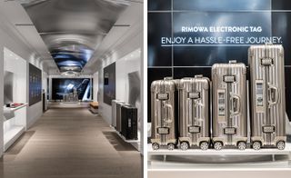 Luxury German luggage company Rimowa's flagship concept store interior