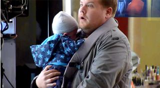 First look at James Corden in Doctor Who (VIDEO)