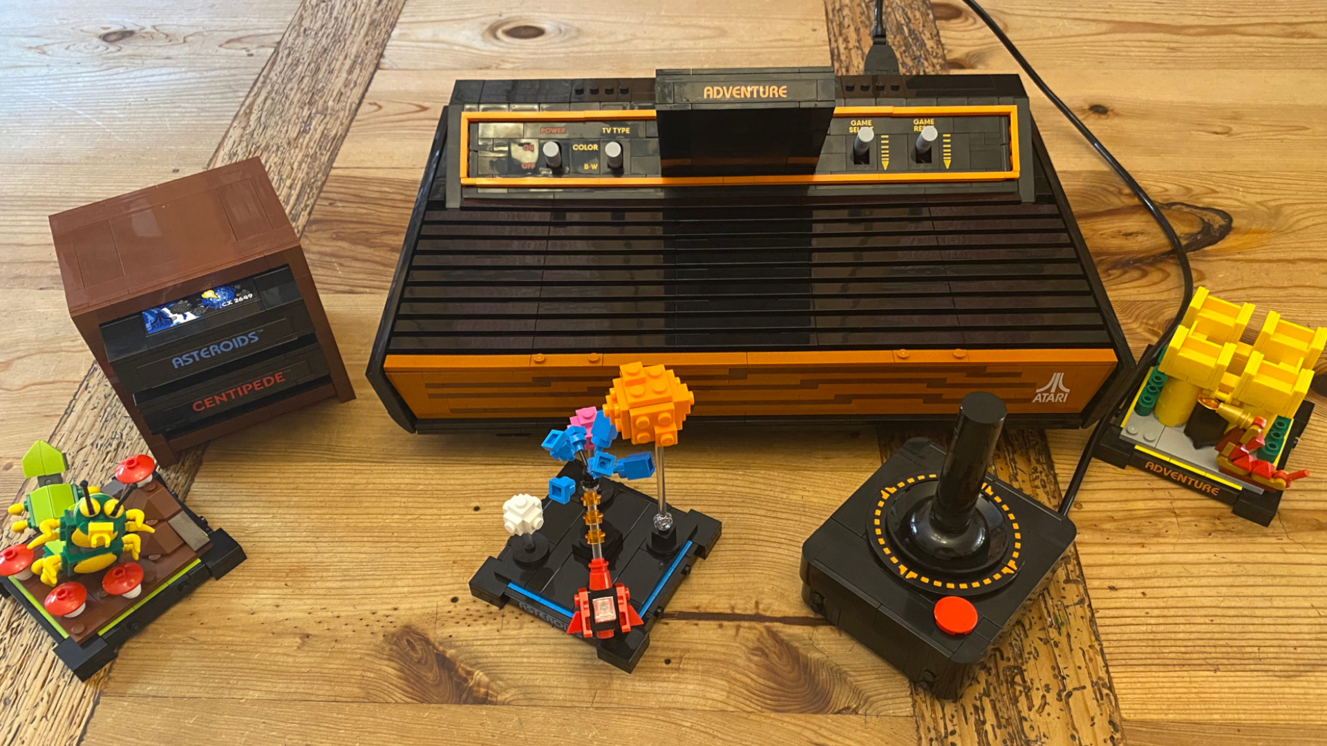 How we made the LEGO® Atari® 2600 so realistic