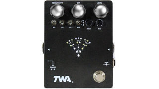 A TWA Krytical Mass KM-01 Reactive Octave Fuzz electric guitar pedal