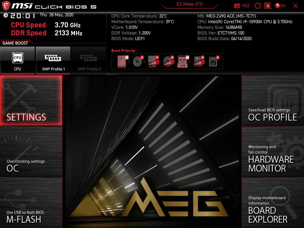 MSI Meg Z490 Ace