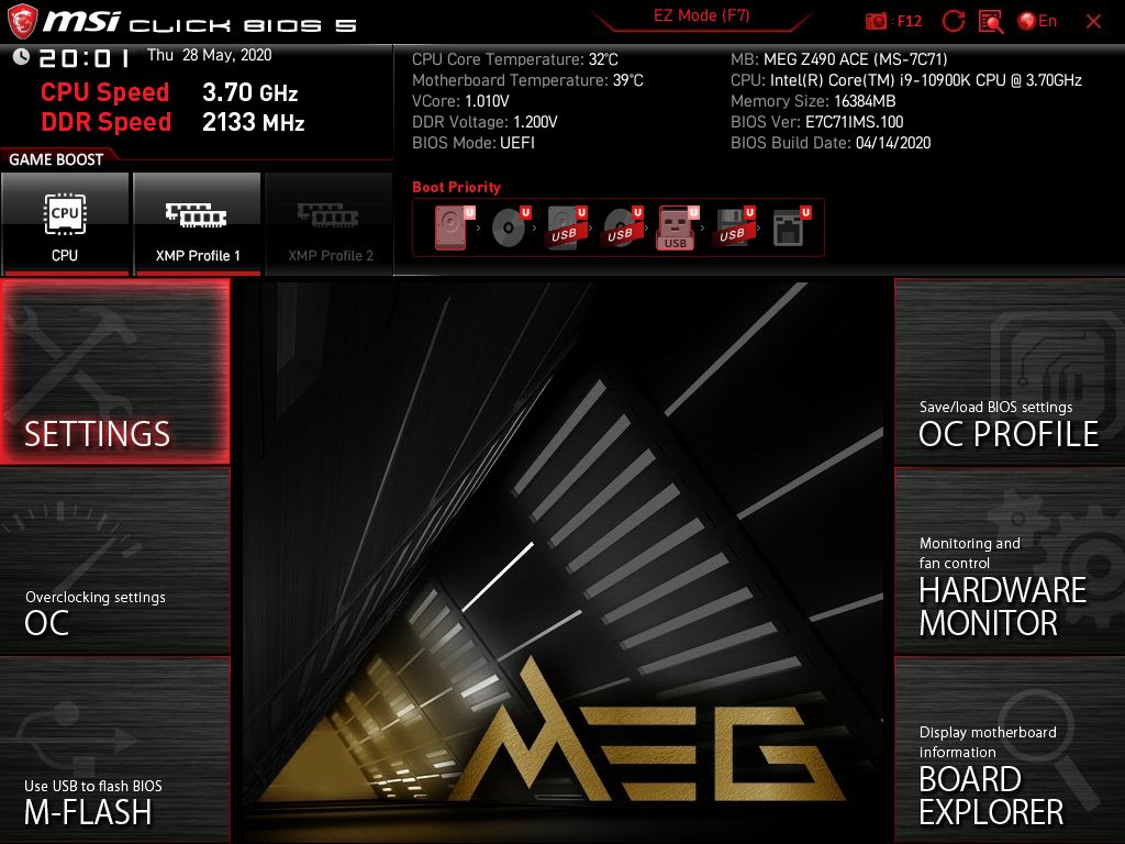 MSI Meg Z490 Ace