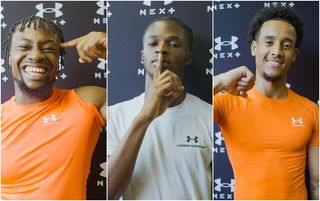 UA Next three athletes Toshane Boyce, Kelvin Boampong, Eddie Carrington