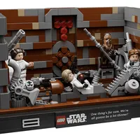 Death Star Trash Compactor Diorama