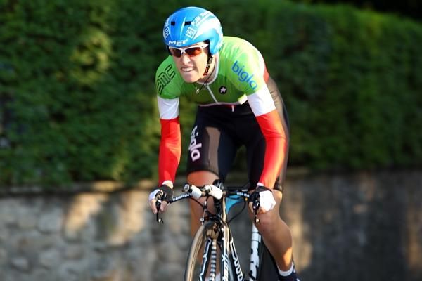 Italian TT Champion, Noemi Cantele (Bigla Cycling Team) finished seven seconds down, in twelfth place.