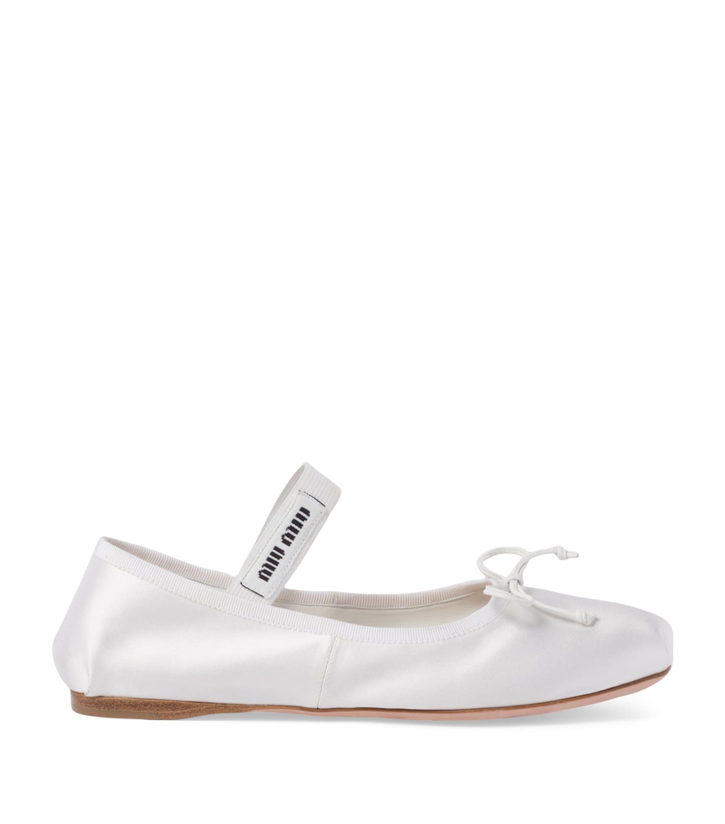 Satin Ballet Flats