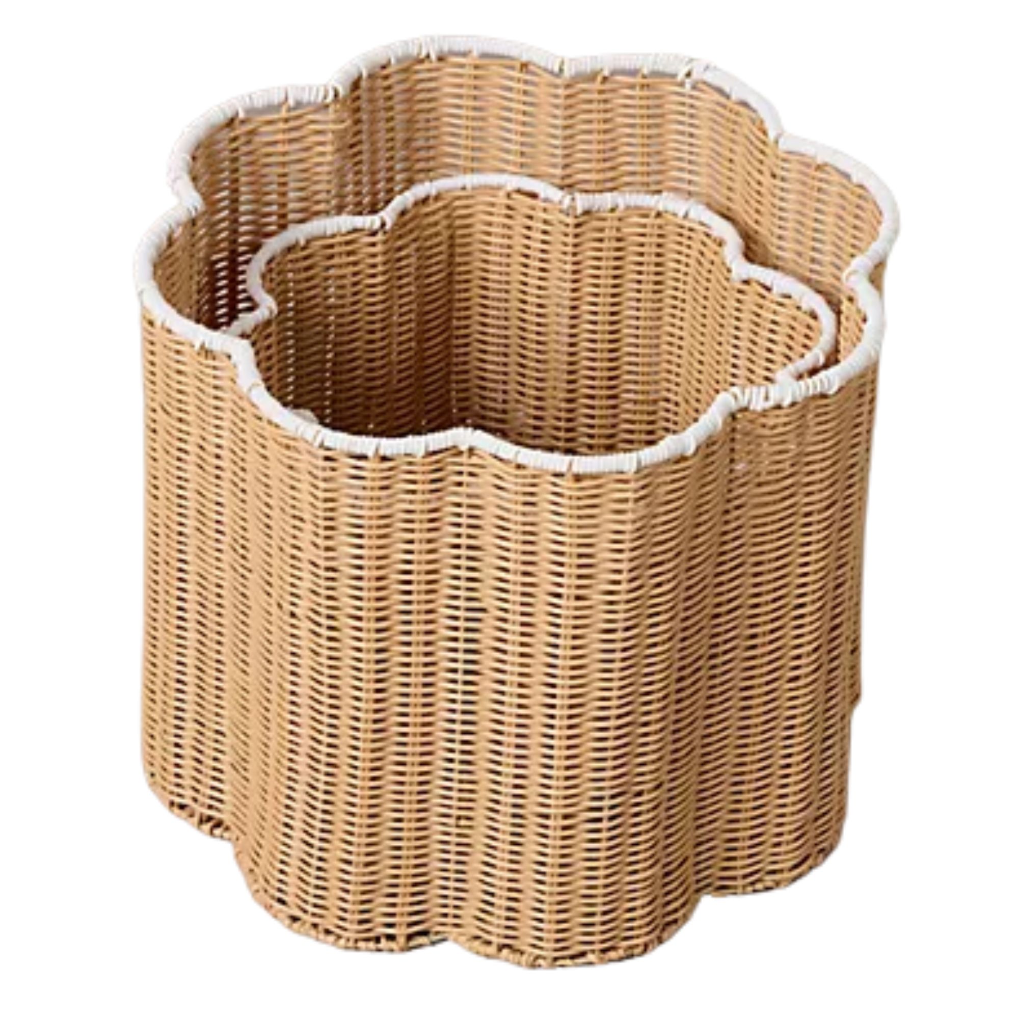 QVC Nesting flower storage baskets