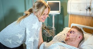 While recovering, Gary asks Sarah to marry him. But will he pull through? Catch all the drama in Coronation Street from Monday 9 April.