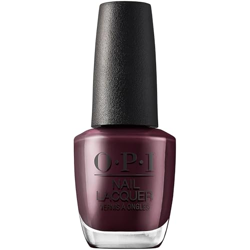 Opi Nail Lacquer Complimentary Wine | Opaque Dark Red Cr&amp;egrave;me Chip Resistant Nail Polish | Muse of Milan Collection