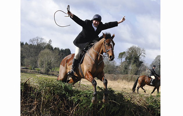 Edward Jones is feeling confident with the Radnor and West Hereford hunt