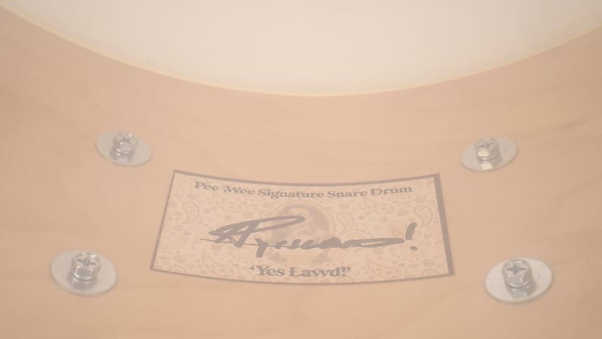 Anderson .Paak Ludwig Reverb Store Pee .Wee collection