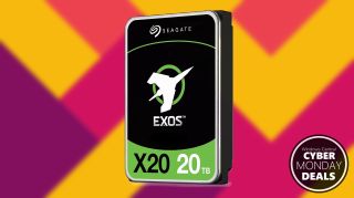 Cyber Monday banner for Seagate Exos 20TB Internal Hard Drive