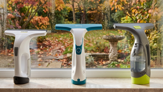 Three window vacs on window sill