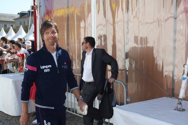 Danilo Hondo is an experienced head at Lampre-ISD.