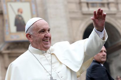 Pope Francis suggests that dogs and cats go to heaven