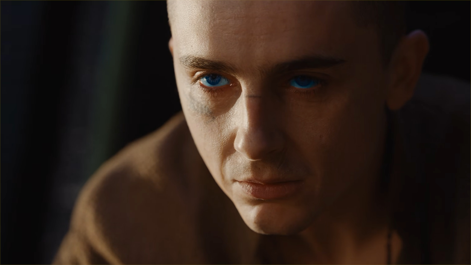 Screenshot from Dune Part Three showing Timoth&eacute;e Chalamet as Paul Atreides