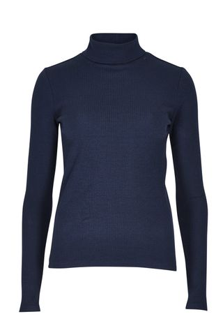 M&S Roll neck navy ribbed