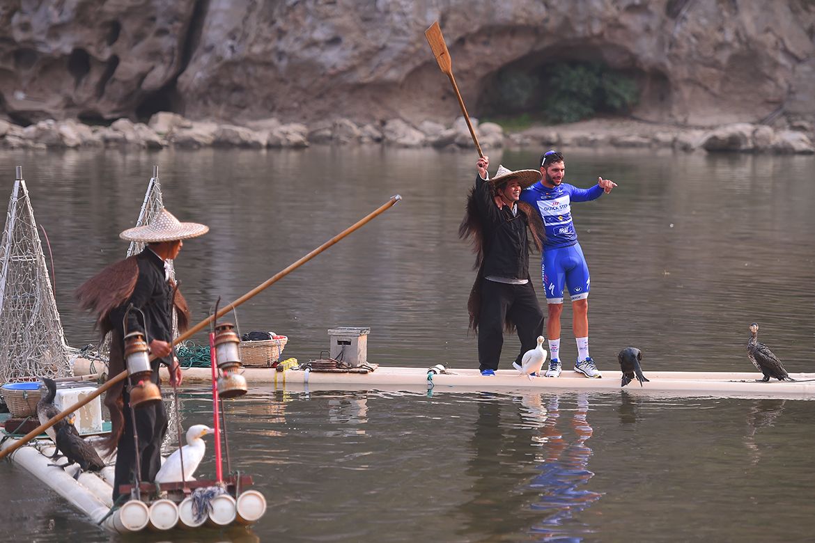 Fernando Gaviria poses for some photos