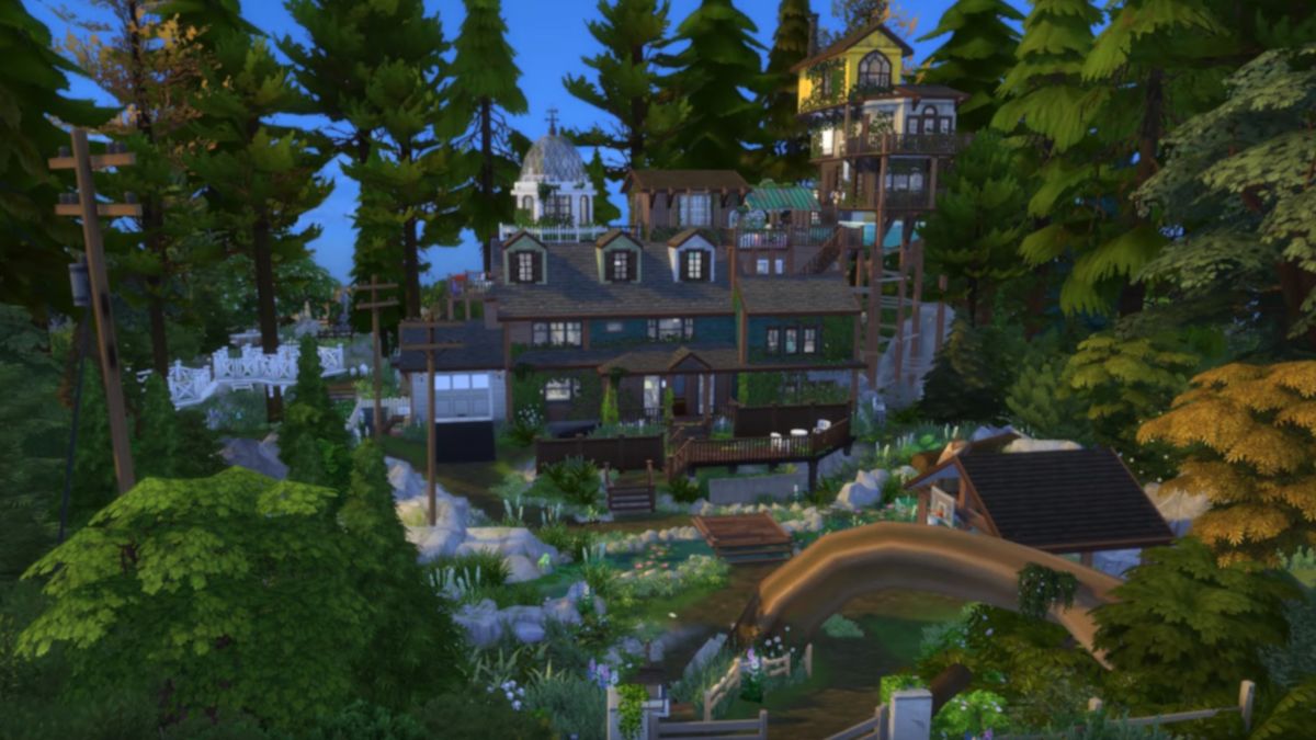 Someone made the house from What Remains of Edith Finch in The Sims 4 Someone made the house from What Remains of Edith Finch in The Sims 4