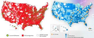 at&t vs verizon coverage maps