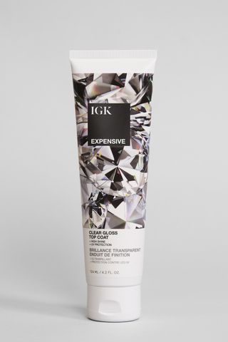IGK Expensive Hi-Shine Gloss Treatment, shot in Marie Claire's studio as one of the TK best hair glosses