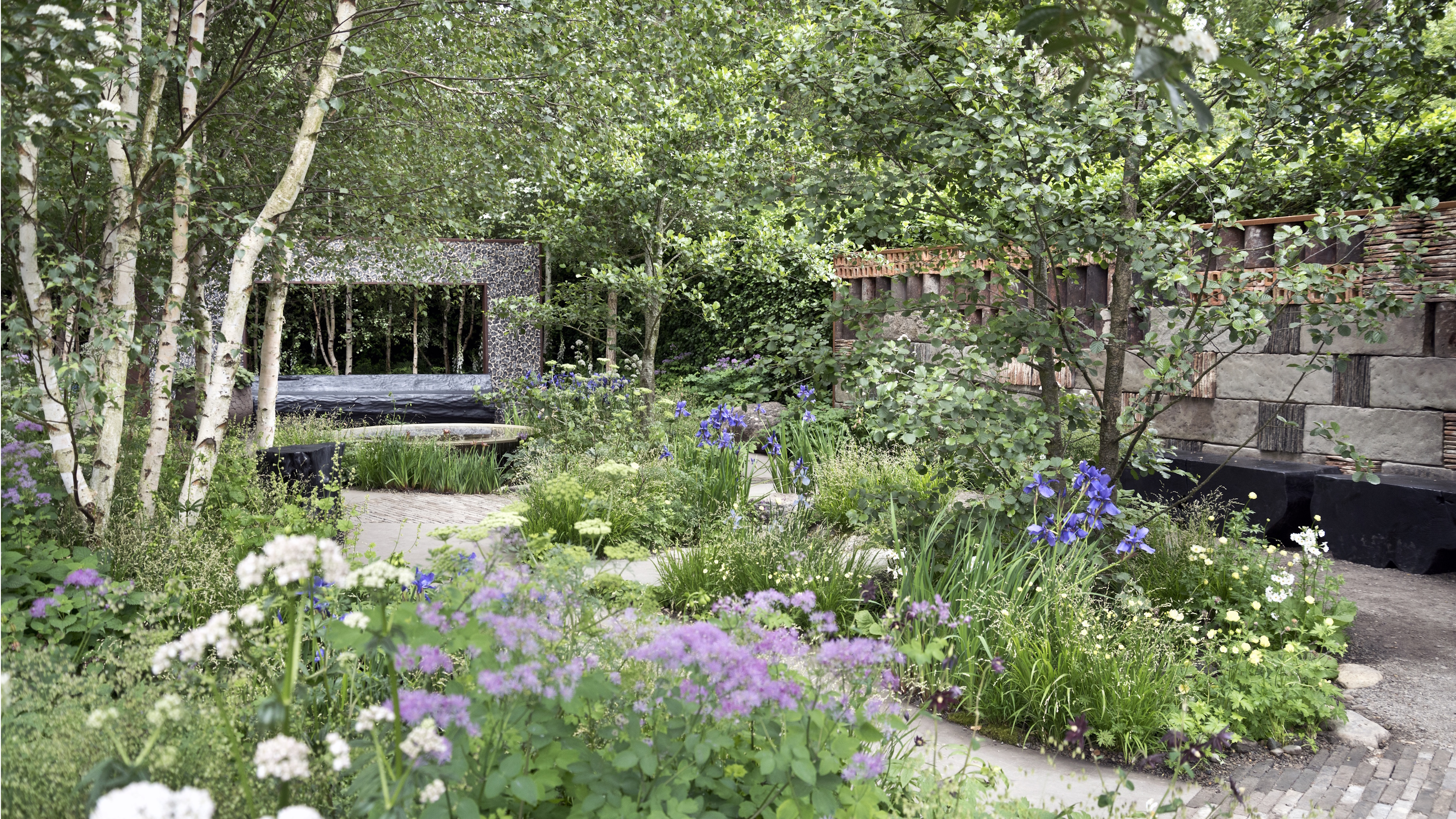 Chelsea Flower Show 2025, layered planting in borders