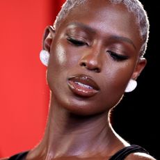 Best Brown Lip Liners Jodie Turner-Smith at the Vanity Fair Party GettyImages-2074902603