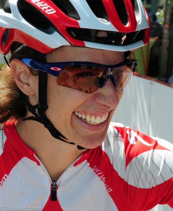 Lea Davison (Specialized) is expected to challenge Gould today
